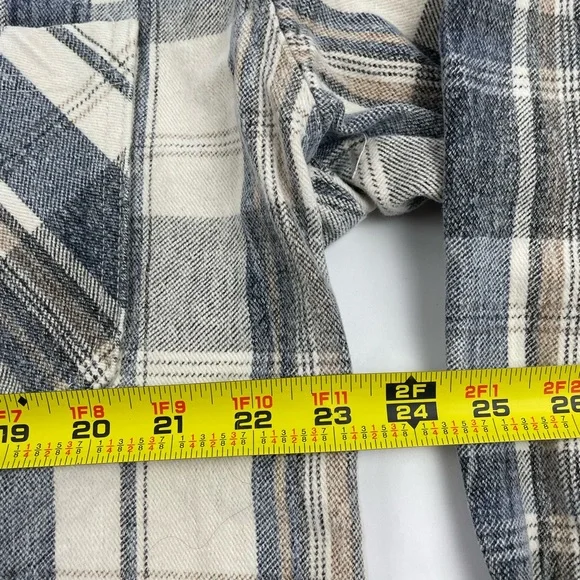 Vintage Gate Heavy Duty Outdoor Ranch Chore Flannel Shirt Mens Large USA Plaid - Picture 10 of 15